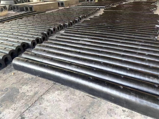 Black Marine Rubber Fender Type D Customized  For Ship And Dock