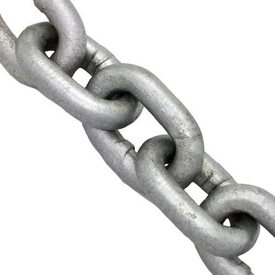 High Strength Hot Dip Galvanized Mooring Chain for Marine / Offshore Industry