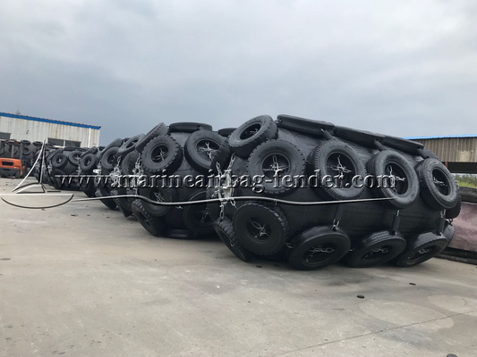 Natural Rubber Marine Inflatable Fender Anti Explosion For Shipyard