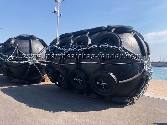 1.5m X 3m Inflatable Rubber Berthing Fender Harbour Fender For Ship And Boat Vessel