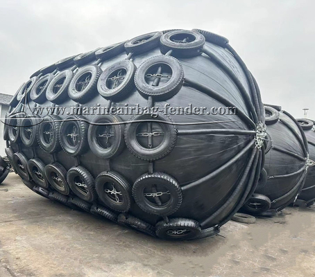 Chain Net Type Floating Rubber Fender Quay Pneumatic Marine Fenders