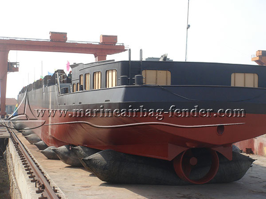 Inflatable Marine Rubber Airbag For Ship Launching And Landing High Pressure