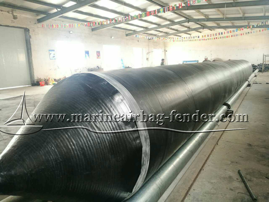 ISO45001 Marine Airbags For Ship Launching Lowering Floating / Salvage