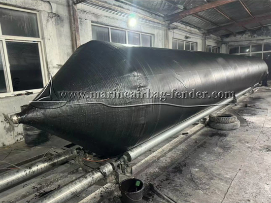ISO45001 Marine Airbags For Ship Launching Lowering Floating / Salvage