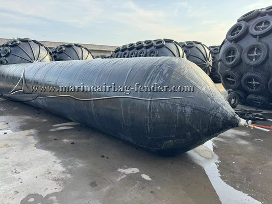 ISO45001 Marine Airbags For Ship Launching Lowering Floating / Salvage