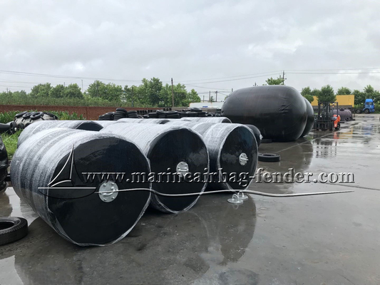 High Density EVA Foam Boat Fender With Polyurea Surface And Chain Tyre Net