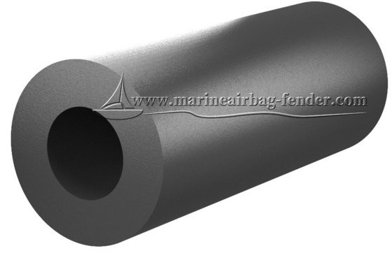 Ship Launching Marine Rubber Fender Black With All Accessories