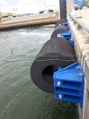 Ship Launching Marine Rubber Fender Black With All Accessories