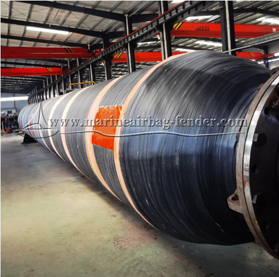 Self Floating Marine Dredging Rubber Hose Heavy Duty With Stainless Steel Flange