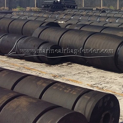 Weather Resistant Marine Rubber Fender / Tugboat Fender With Stainless Steel Accessories