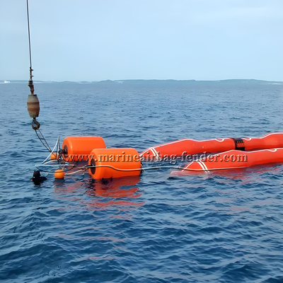 Cylindrical Marine Buoy Customized Ocean Buoy With Solar Panels / Real Time Data