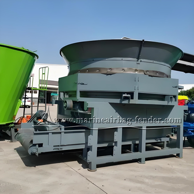 Electricity Powered Pneumatic Conveying System PLC Controlled  Jet Rotary Cutting Machine