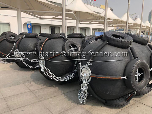 1.2m X 2m Pneumatic Rubber Fender Yokohama Type Inflatable Ship