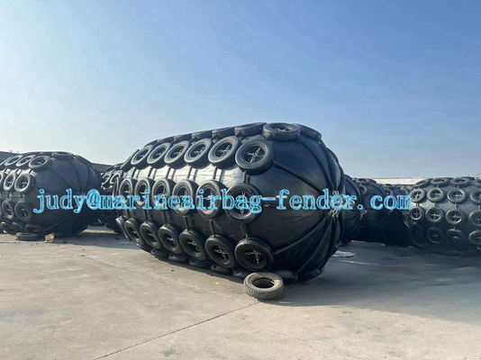 High Tensile Inflatable Rubber Fender Marine For Offshore Applications Easy Working