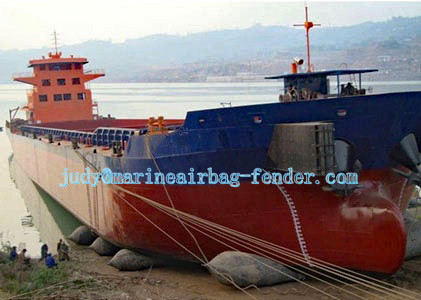 Ship Launching Airbag Rubber Air Bag  Including Airbag Inflated Accessories